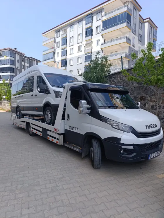 Minibüs çekici ile taşıma Gaziantep
